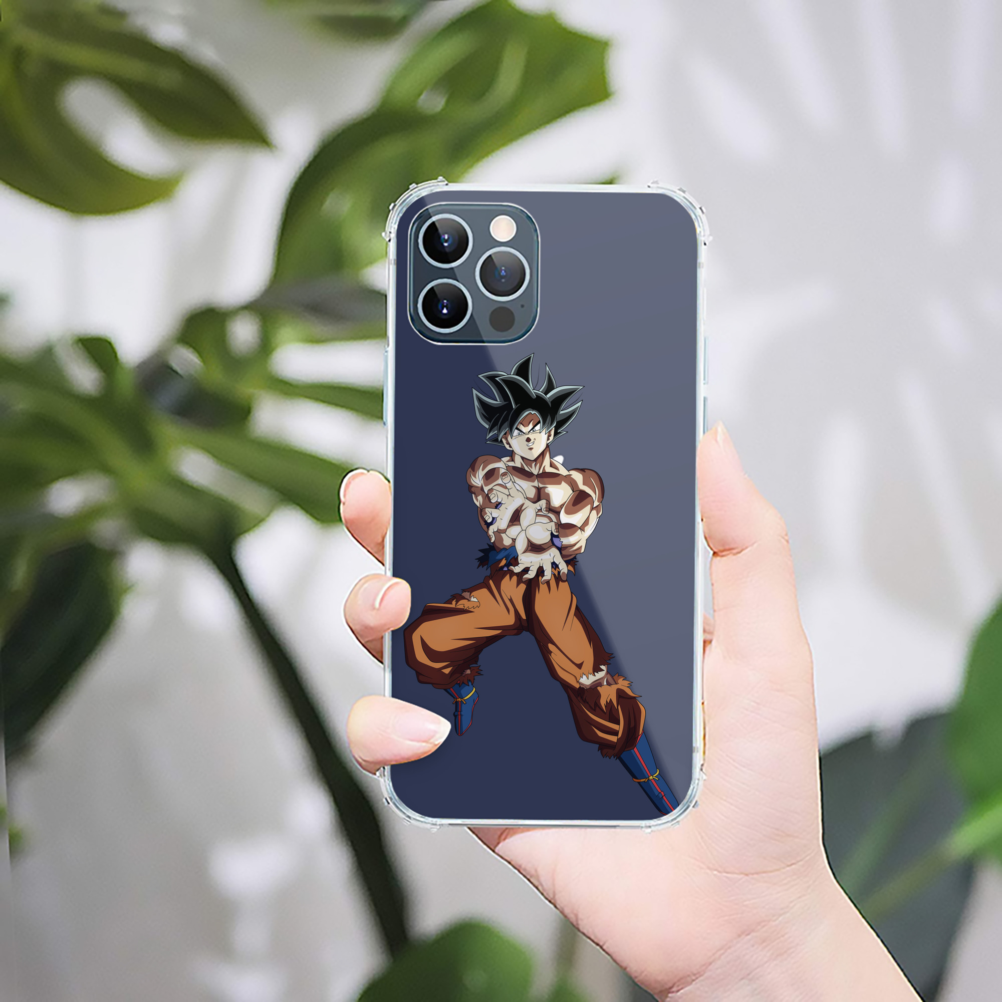 （画像用） ドラゴンボール 孫悟空（そん ごくう）Son Goku カカロット DRAGON BALL Kakarotto 【iPhone 12シリーズ対応】透明スマホケース（クリアソフトケース）